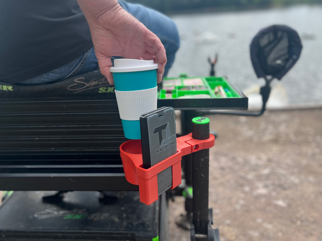 Tackle Tidy Cup / Phone Holder for Seat Box
